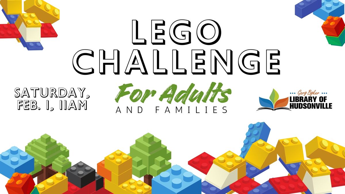 Winter Lego Challenge for Adults at Gary Byker Library