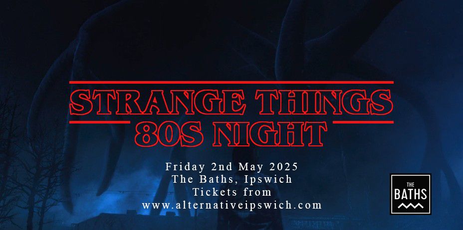 Strange Things 80s Club Night