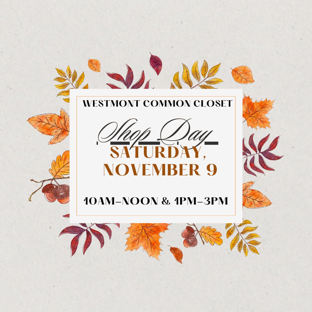 Westmont Common Closet Shop Day 