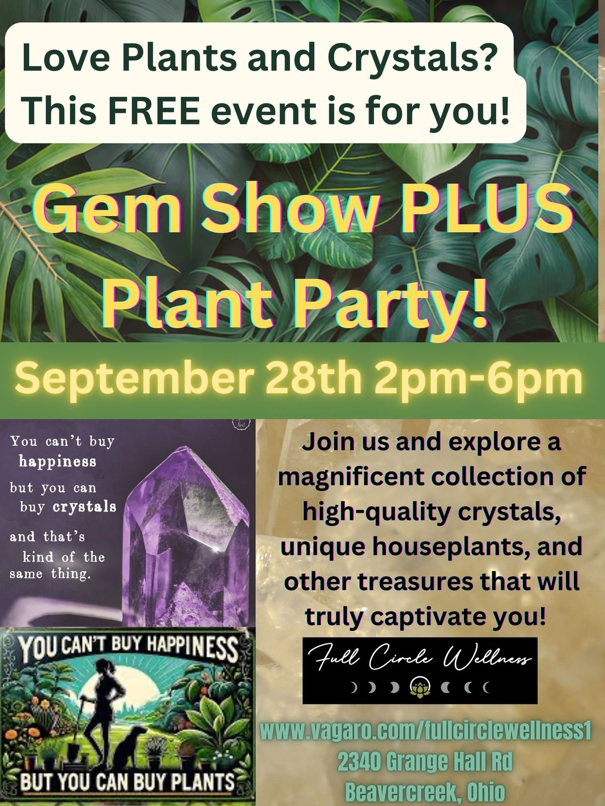 Plant and Gem show!