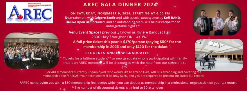 AREC Gala Dinner