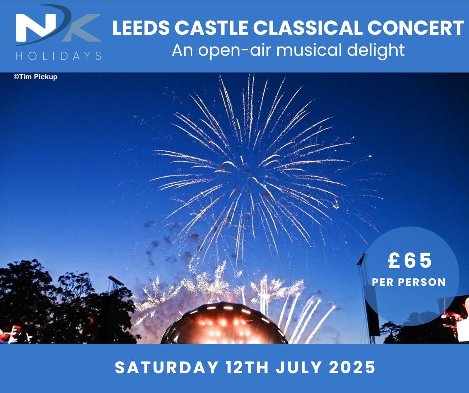 Leeds Castle Classical Concert Coach Trip 