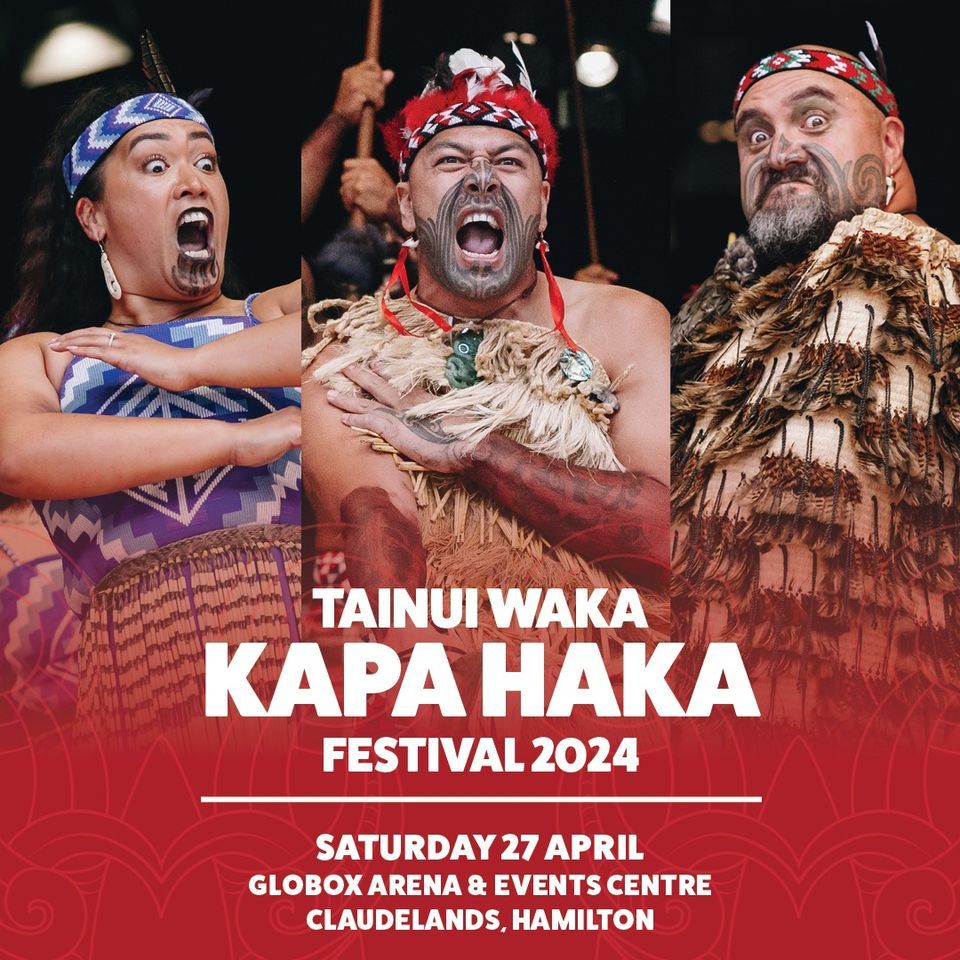 Tainui Waka Kapa Haka Festival 2024, Claudelands Event Centre, Hamilton, 28 April 2024