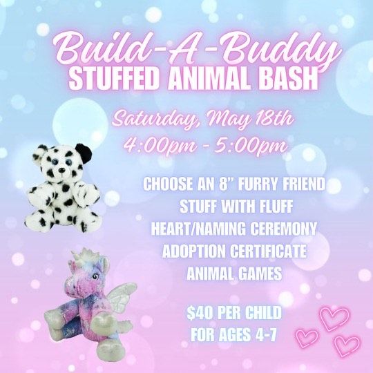 Build-A-Buddy Stuffed Animal Bash