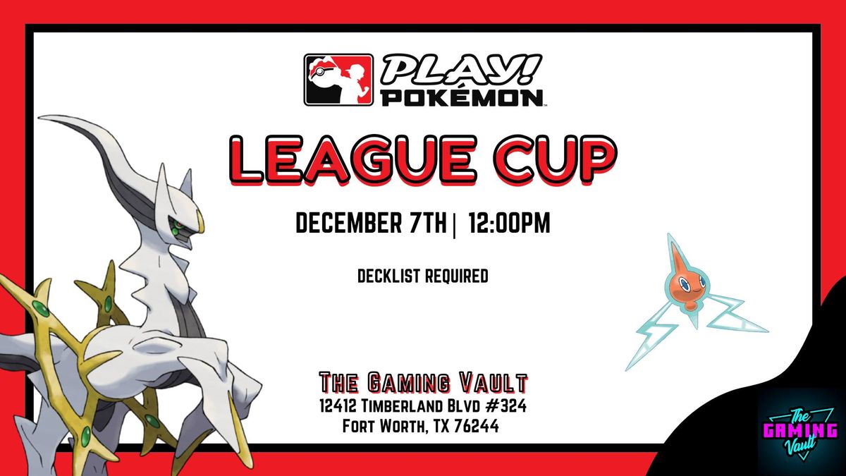 The Gaming Vault Pok\u00e9mon League Cup