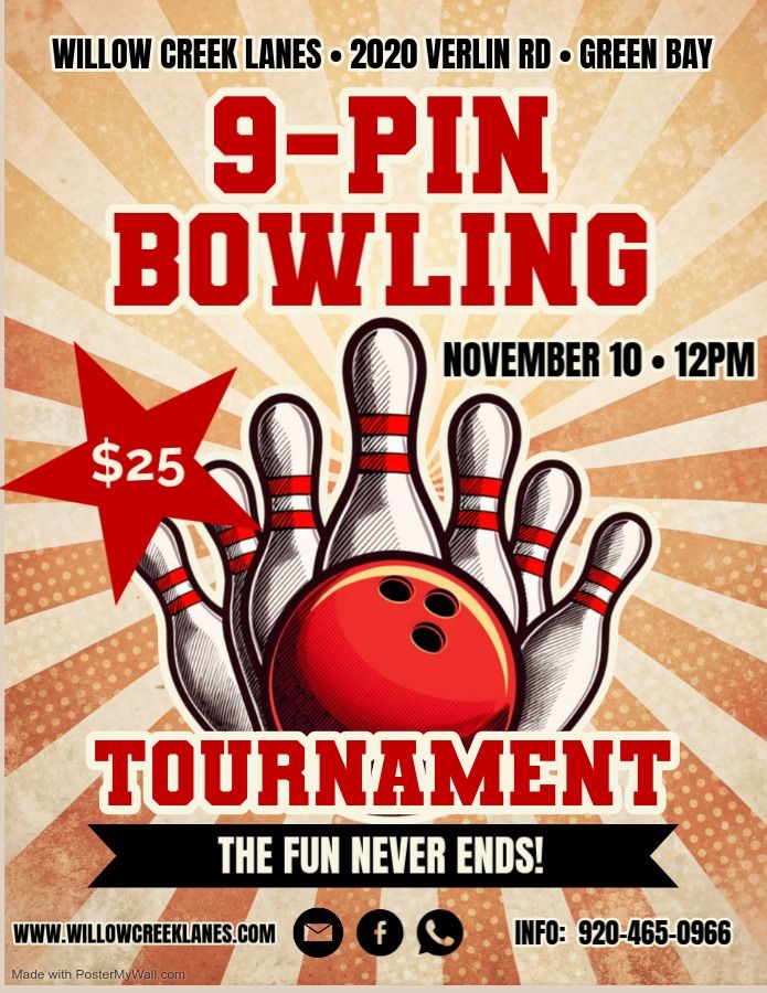 9 Pin Tournament