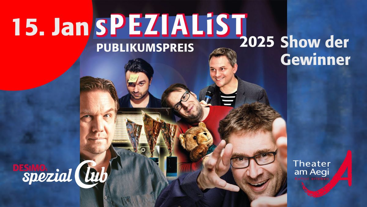 Publikumspreis sPEZIALiST \u2022 Die ausgezeichnete Show 2024 \u2022 Aegi