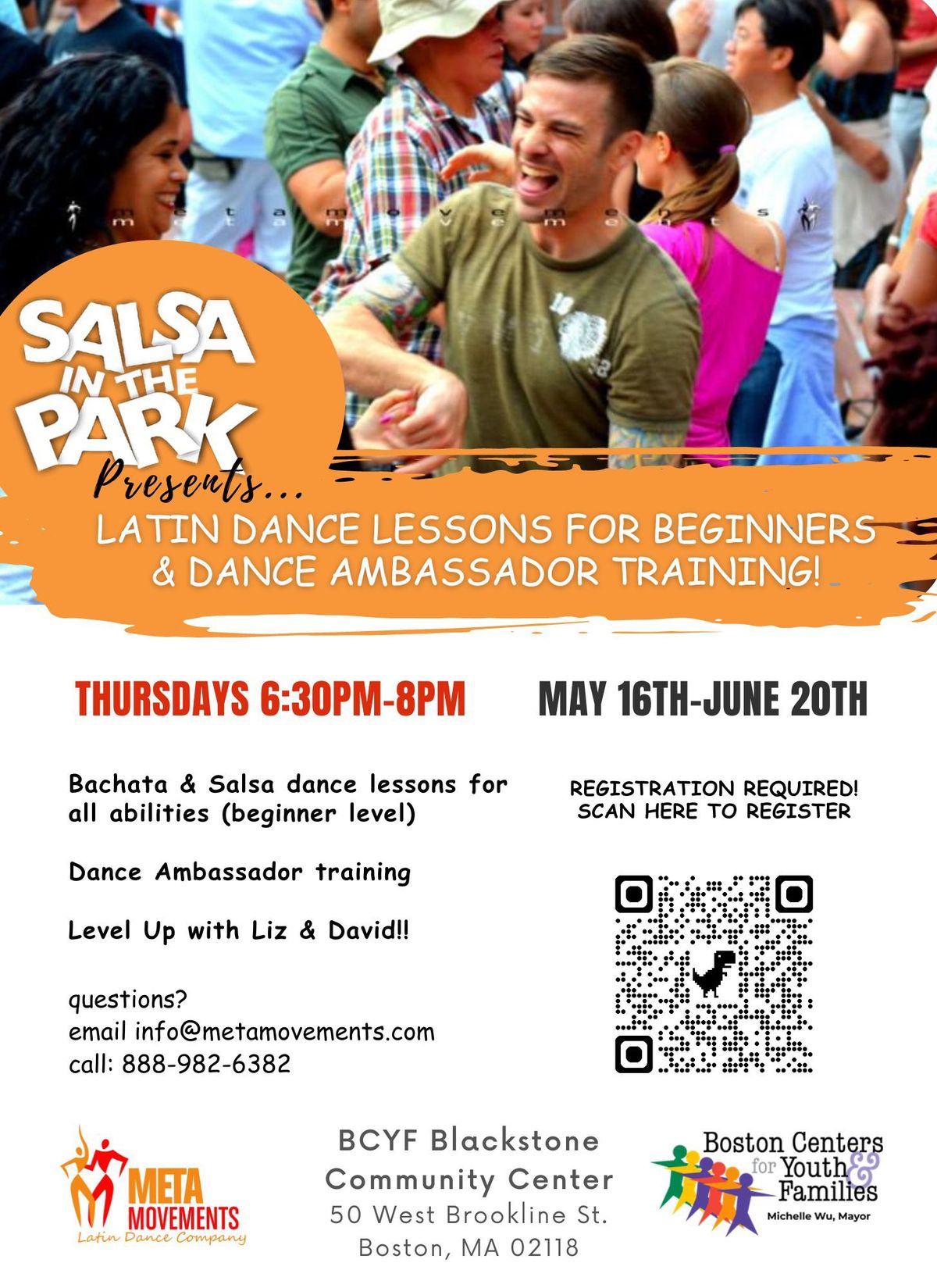Beginner Salsa\/Bachata with Dance Ambassador Training!