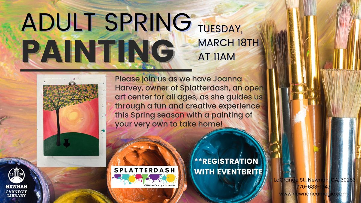 Adult Spring Painting