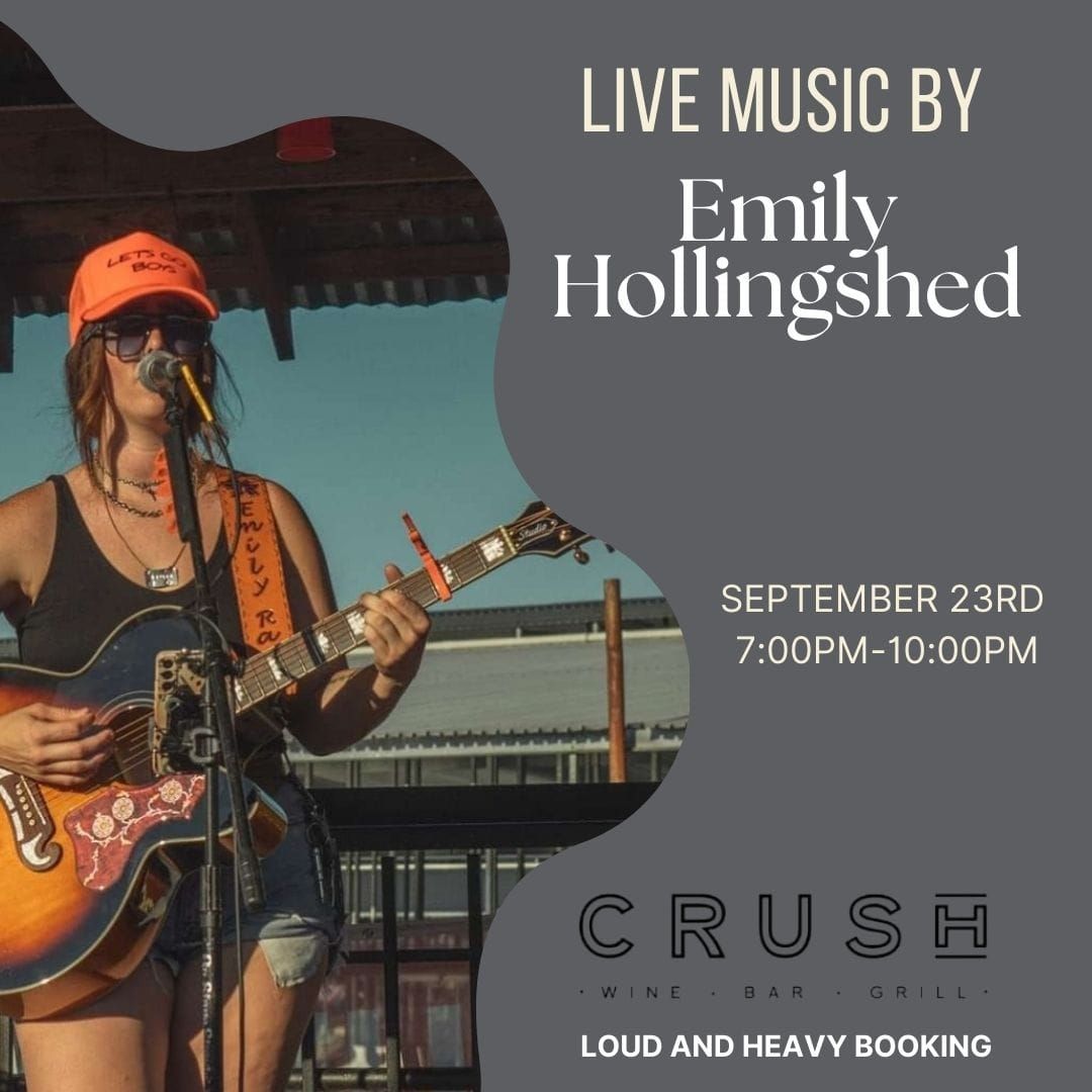 Emily Hollingshed @ Crush Wine Bar, Amarillo TX