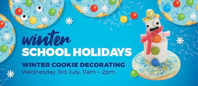 Winter School Holidays Cookie Decorating 