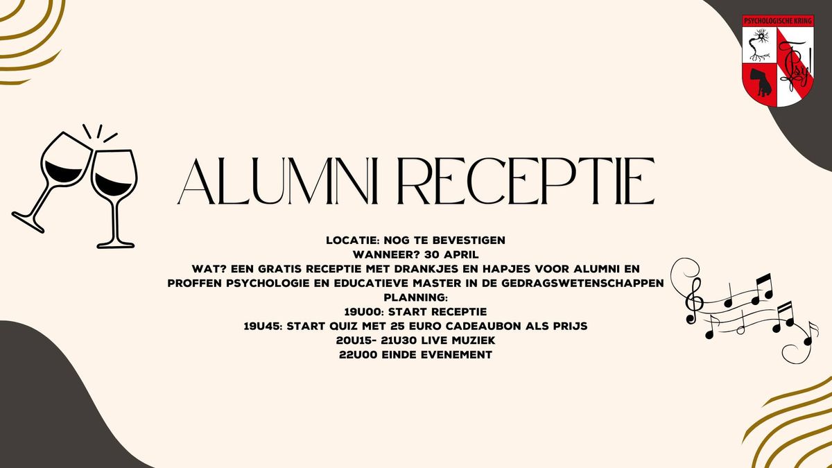 Alumni receptie