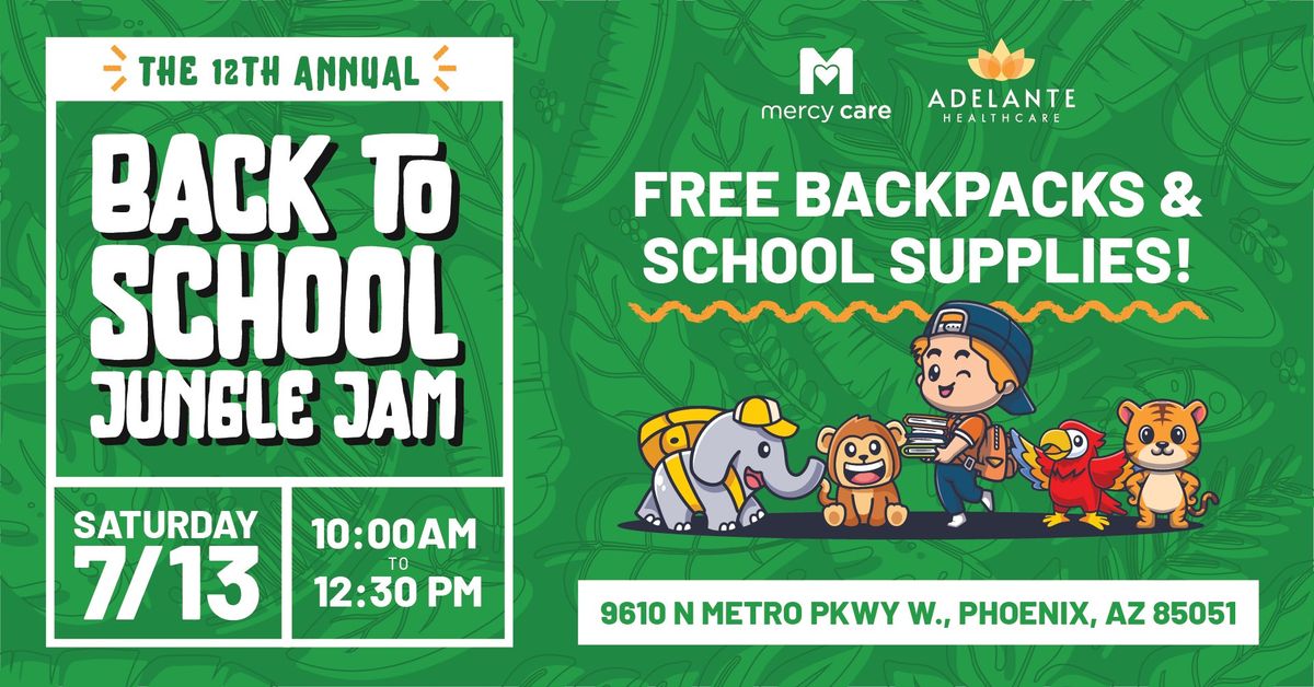 Back to School Event in West Phoenix \u2013 FREE BACKPACKS & SUPPLIES