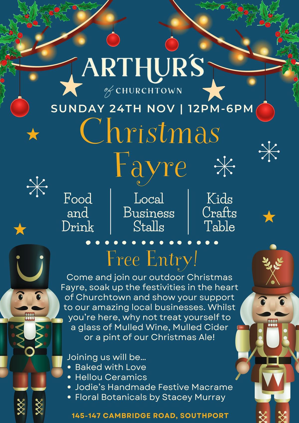 Arthur\u2019s of Churchtown Christmas Fayre