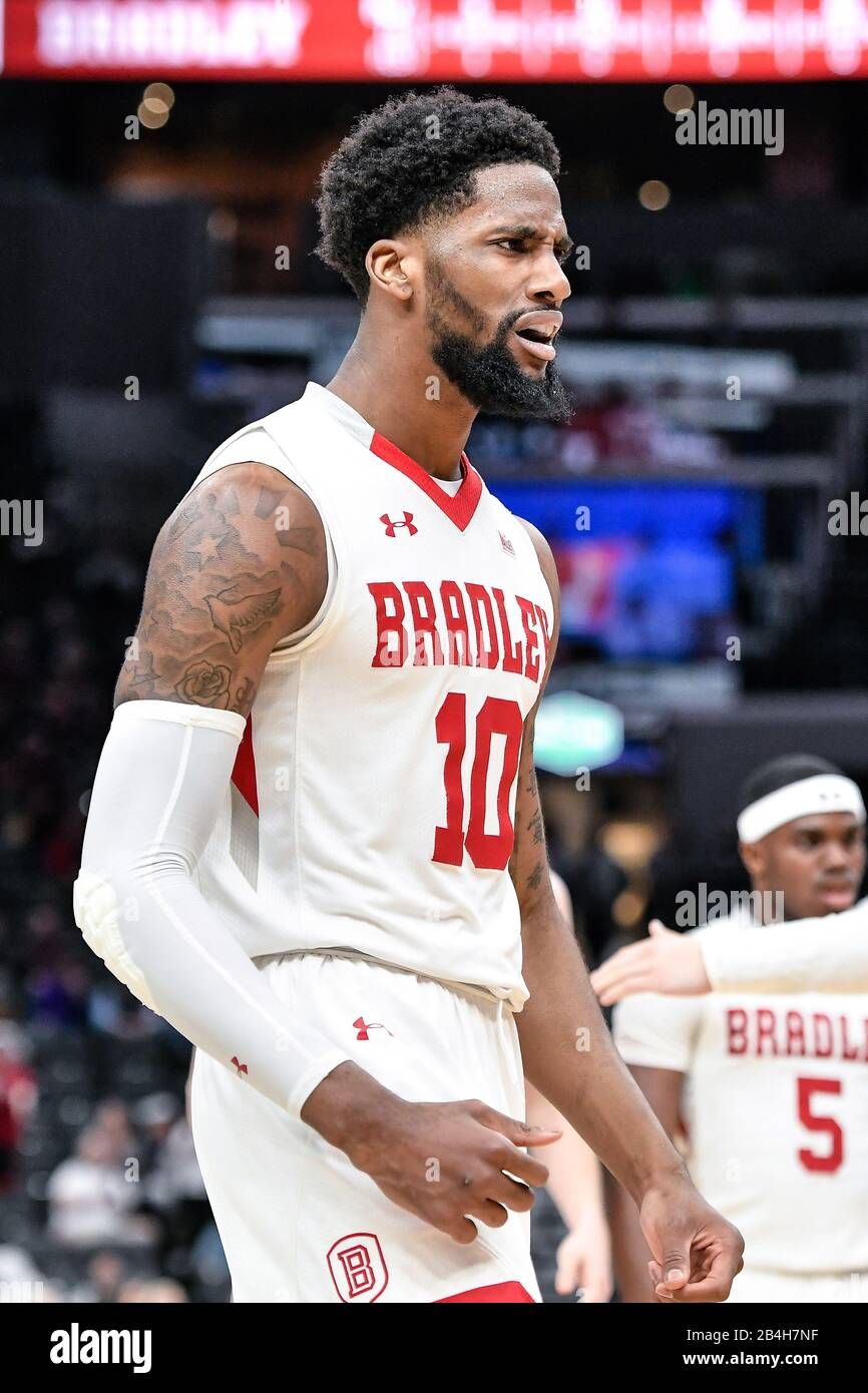 Southern Illinois Salukis at Bradley Braves Mens Basketball