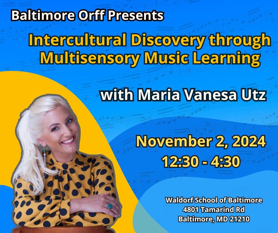 Baltimore Orff Workshop with Maria Vanesa Utz