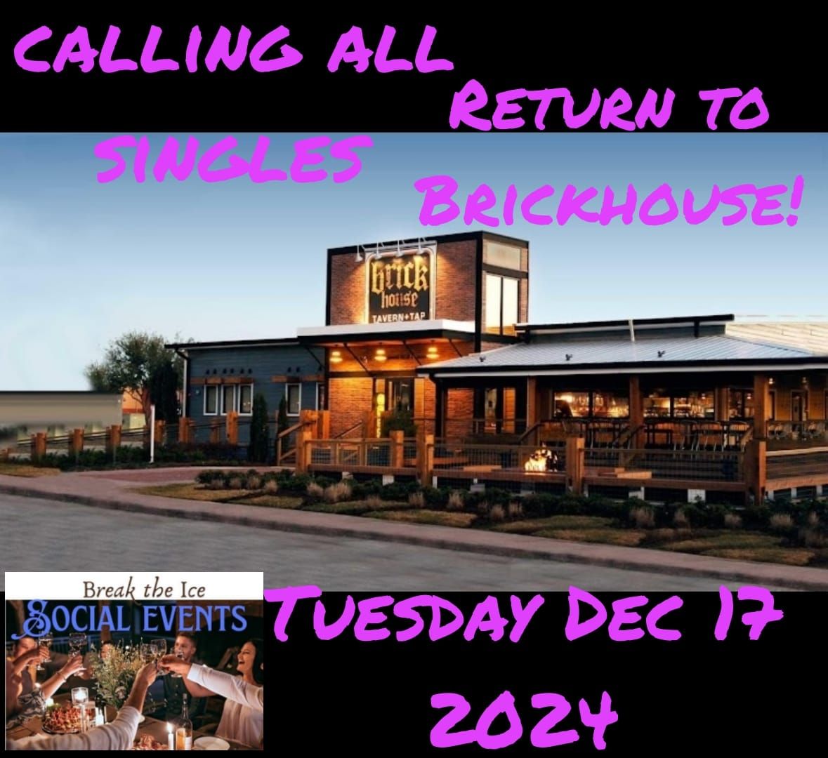 Calling all Singles Downers Grove Part 2