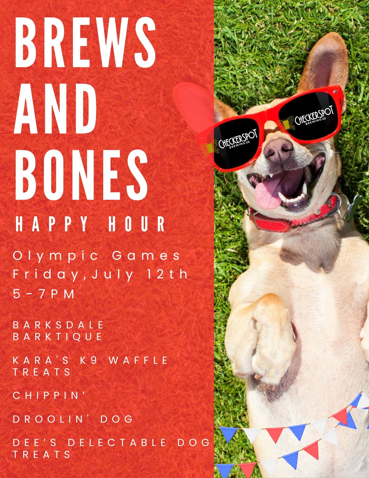 Brews & Bones Happy Hour