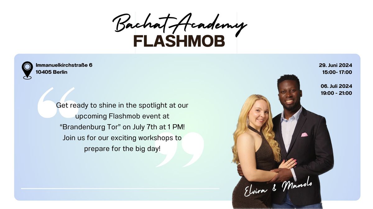 Get Ready to Flashmob: Dance Workshops for the Big Day! - Berlin Prenzlauer Berg