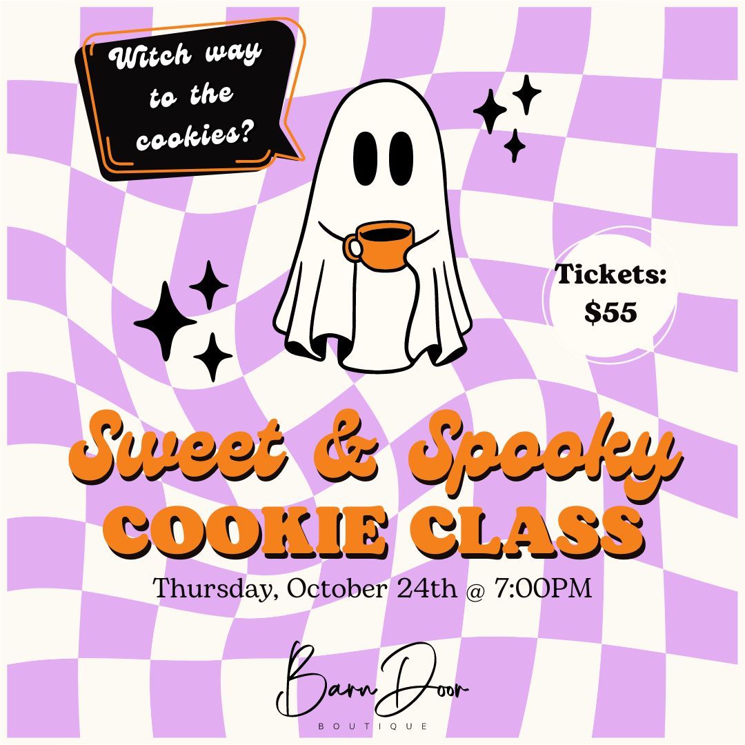 Sweet & Spooky Cookie Class