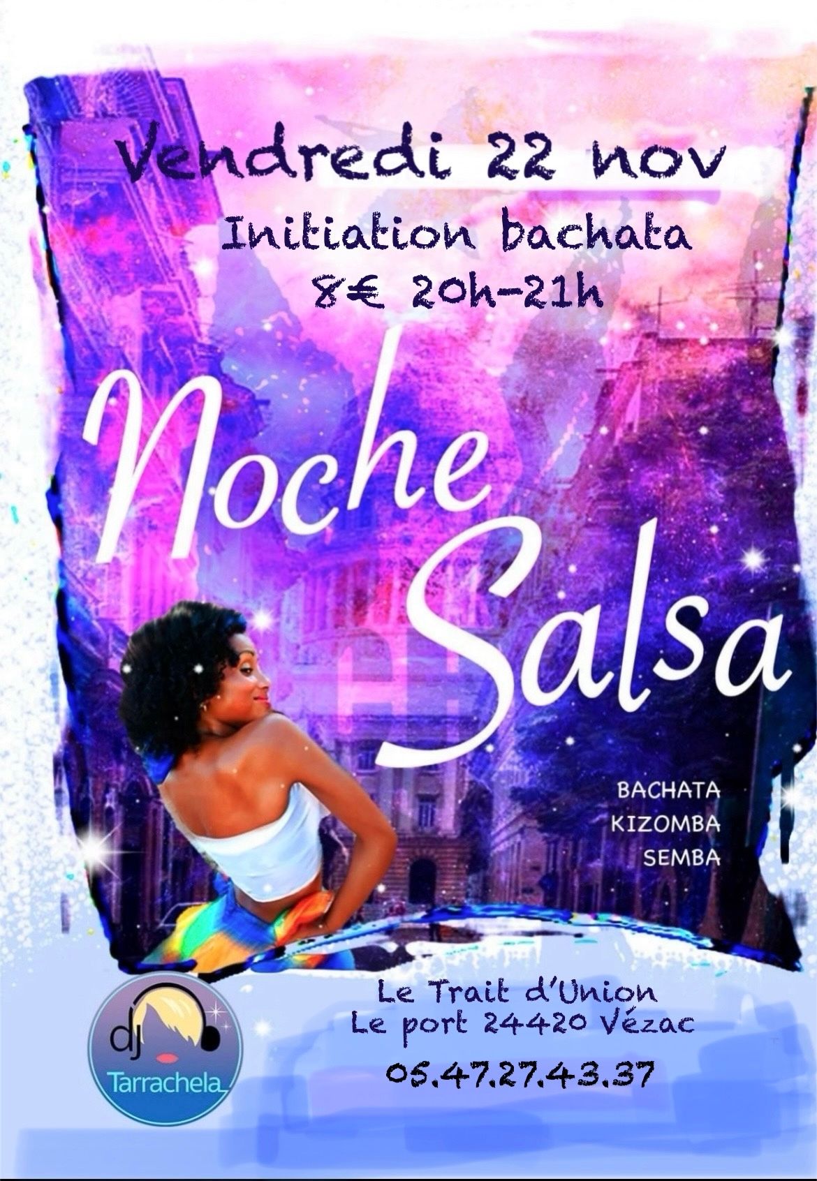 Noche Salsa \/ soir\u00e9e latino caliente !