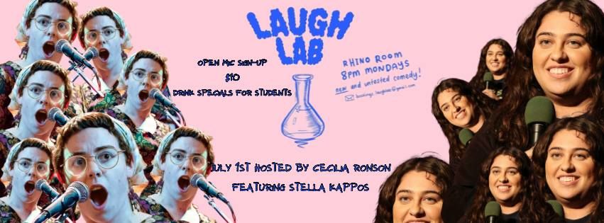 Cecilia Ronson Hosts Laugh Lab w\/Stella Kappos