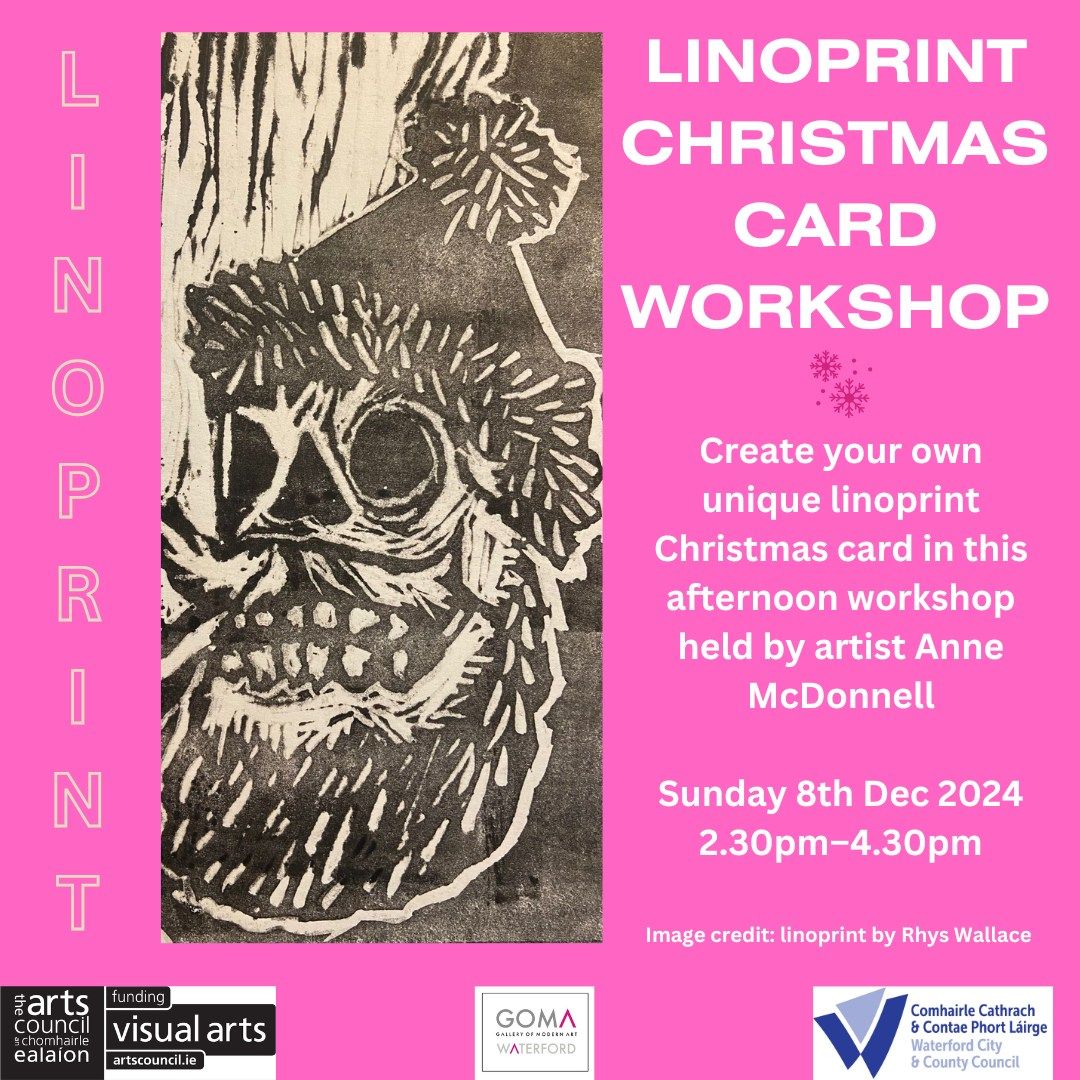 Linoprint Xmas Card Workshop 