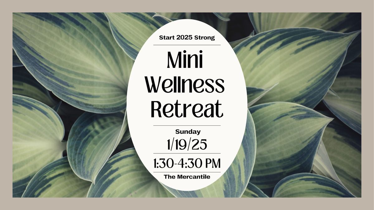 Mini Wellness Retreat! Yoga & New-Year Goal Setting