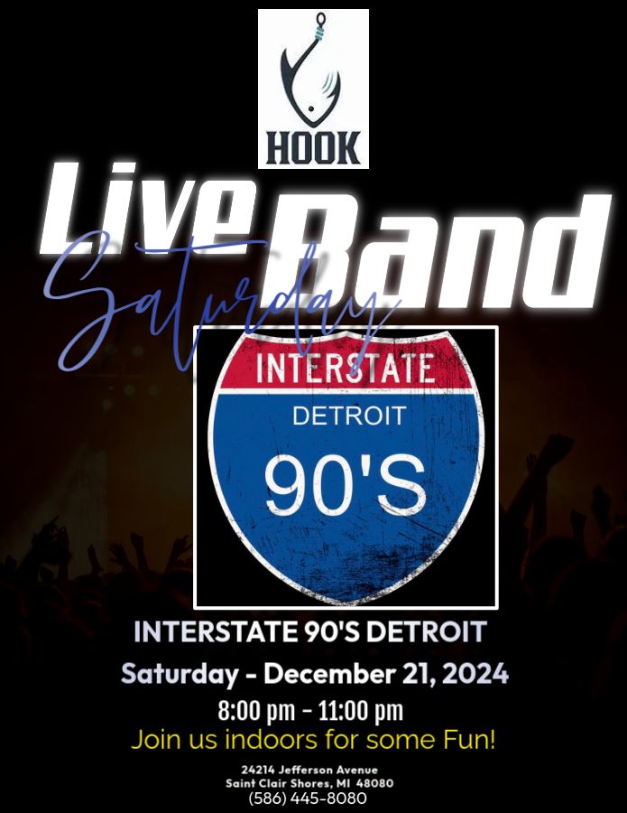 Live Band Saturday Nights w\/ Interstate 90's Detroit