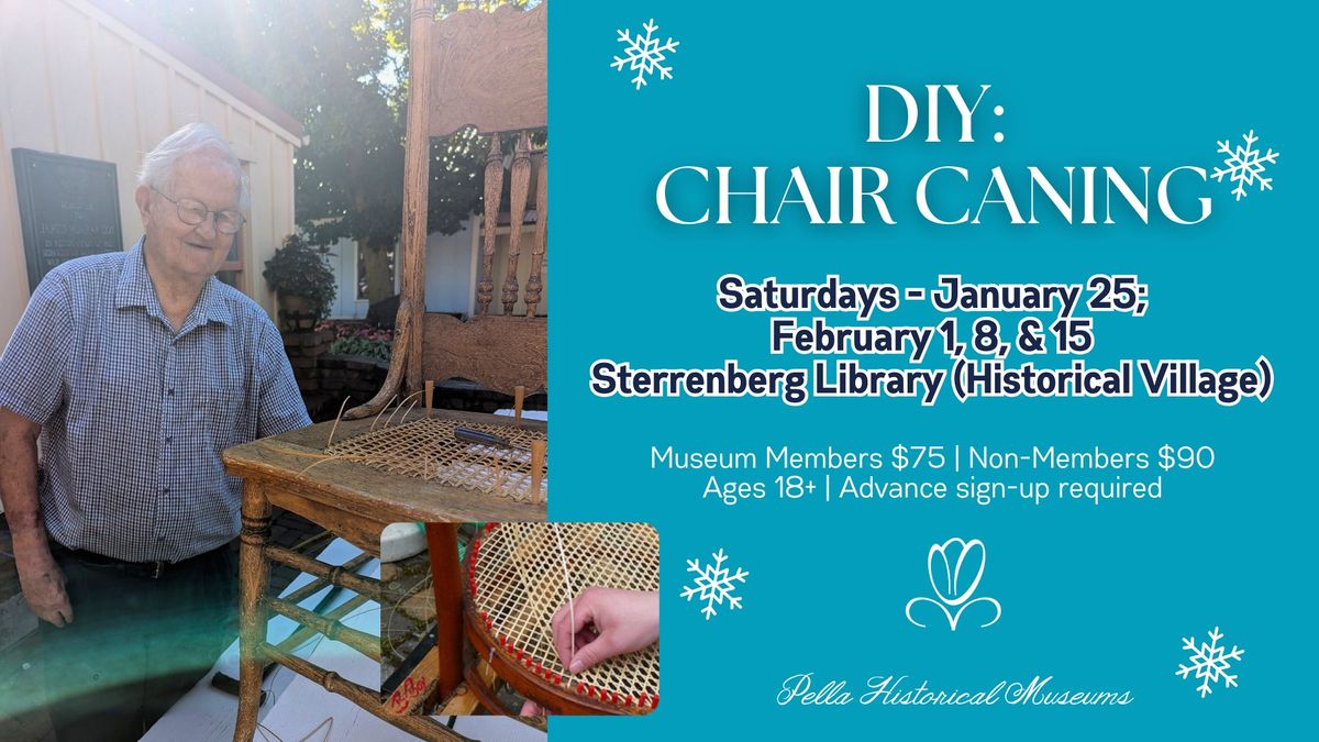 DIY: Chair Caning Class