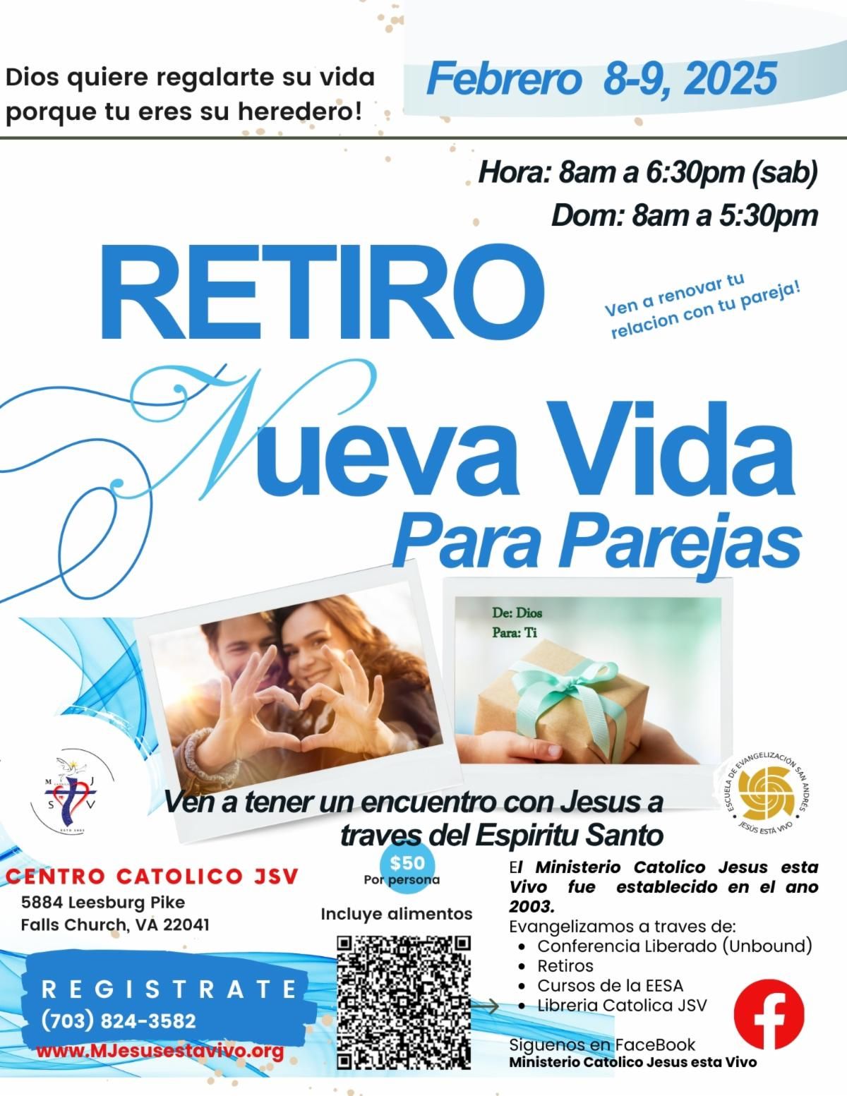 Retiro Nueva Vida para Parejas 