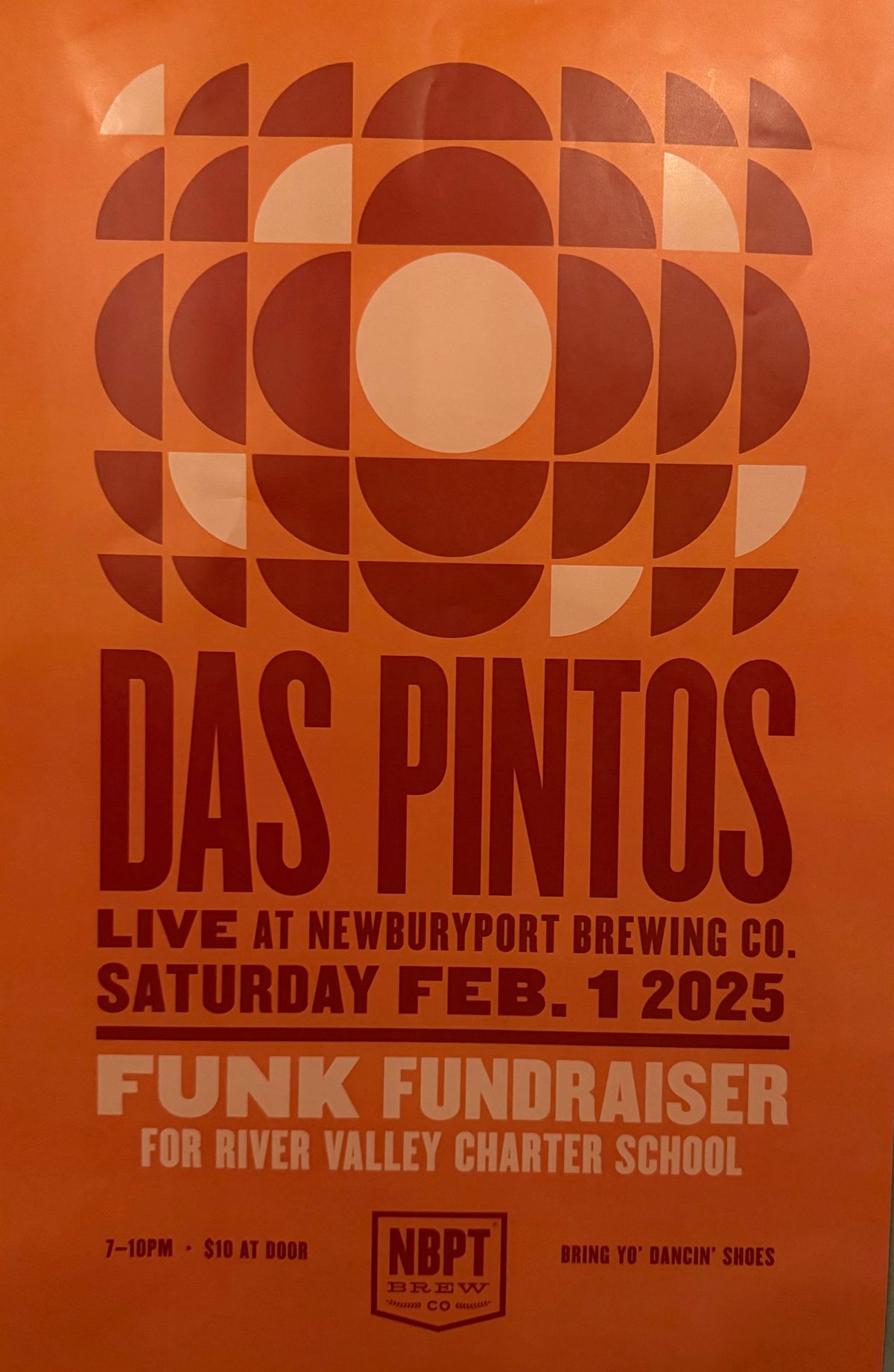 Das Pintos at Newburyport Brewery