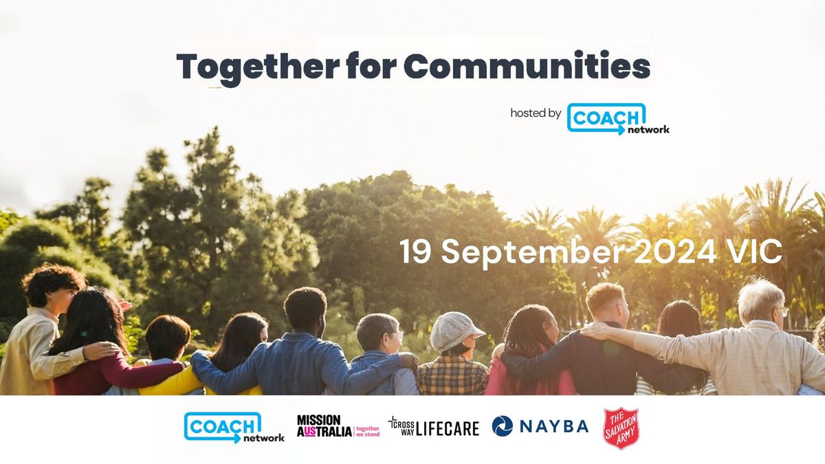 Together for Communities - VIC Event