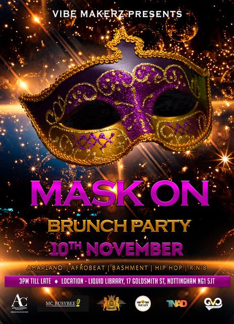 Mask On Masquerade Brunch Party 