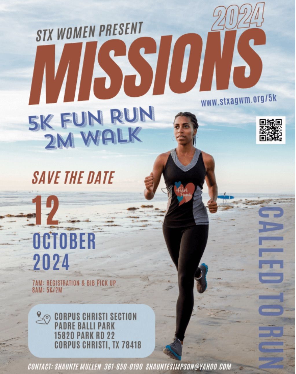 Run for Missions on the Beach!