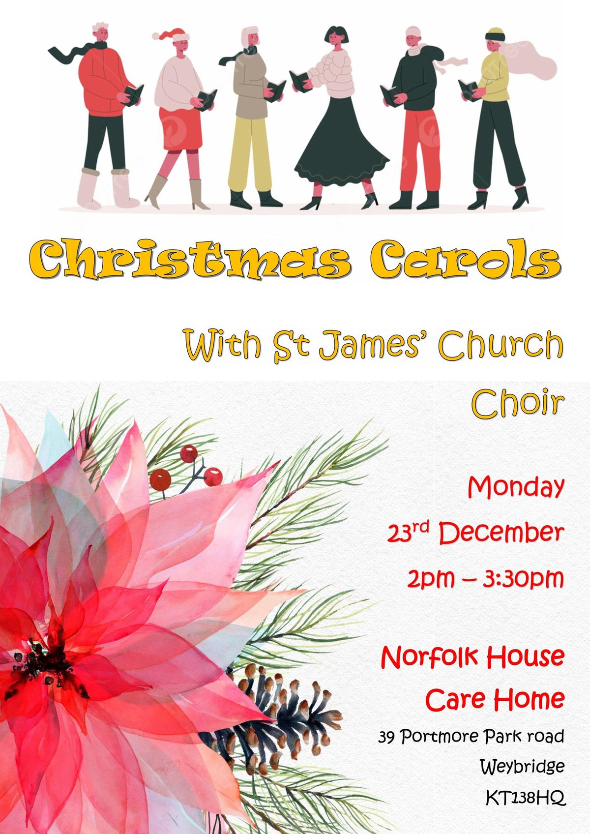 Christmas Carols with St James Church Choir