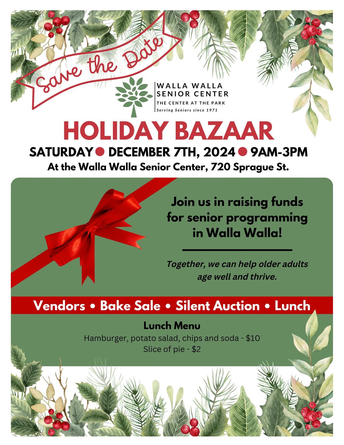 Holiday Bazaar!