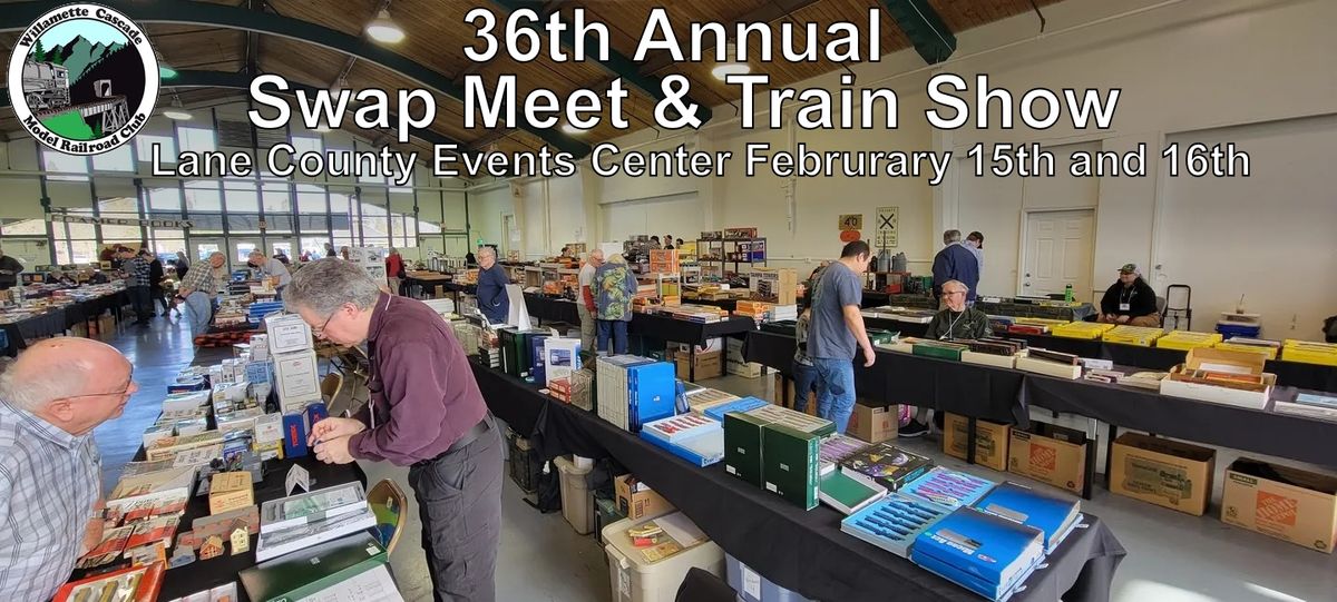 36th Annual Swap Meet & Train Show