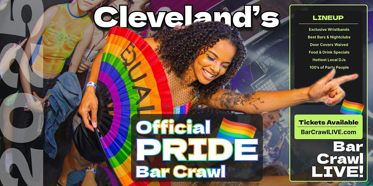 2025 Official Pride Bar Crawl Cleveland LGBTQ Bar Event Bar Crawl LIVE