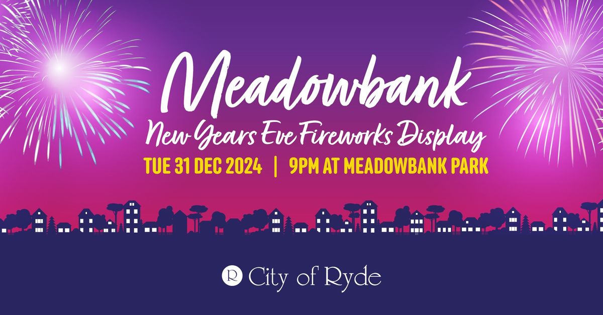 Meadowbank New Year's Eve Fireworks