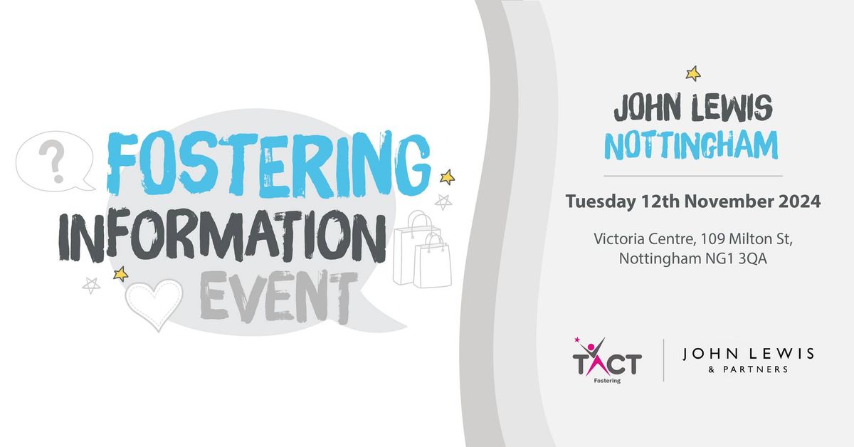 Nottingham Fostering Information Event