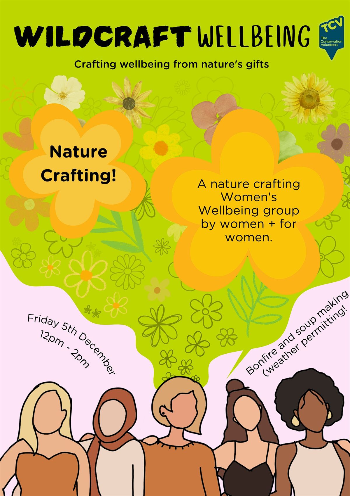 Women's Wellbeing Craft Day\/ Bonfire!