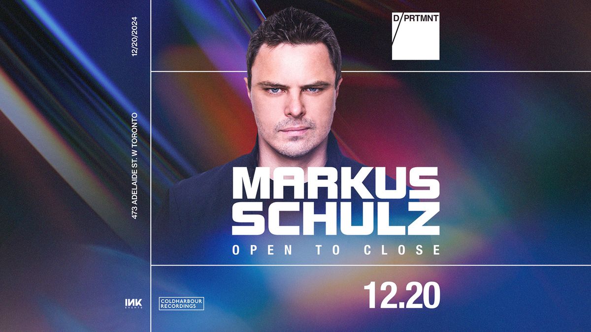 Markus Schulz inside DPRTMNT