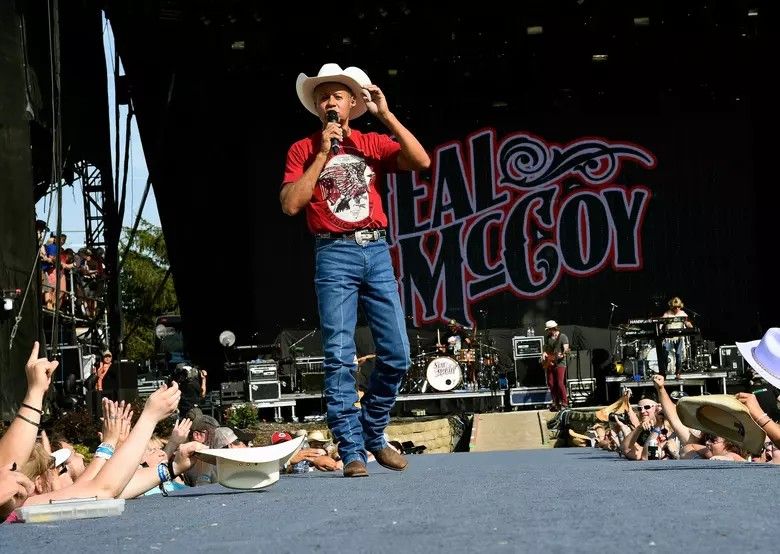 Neal McCoy at Wichita Union Stockyards