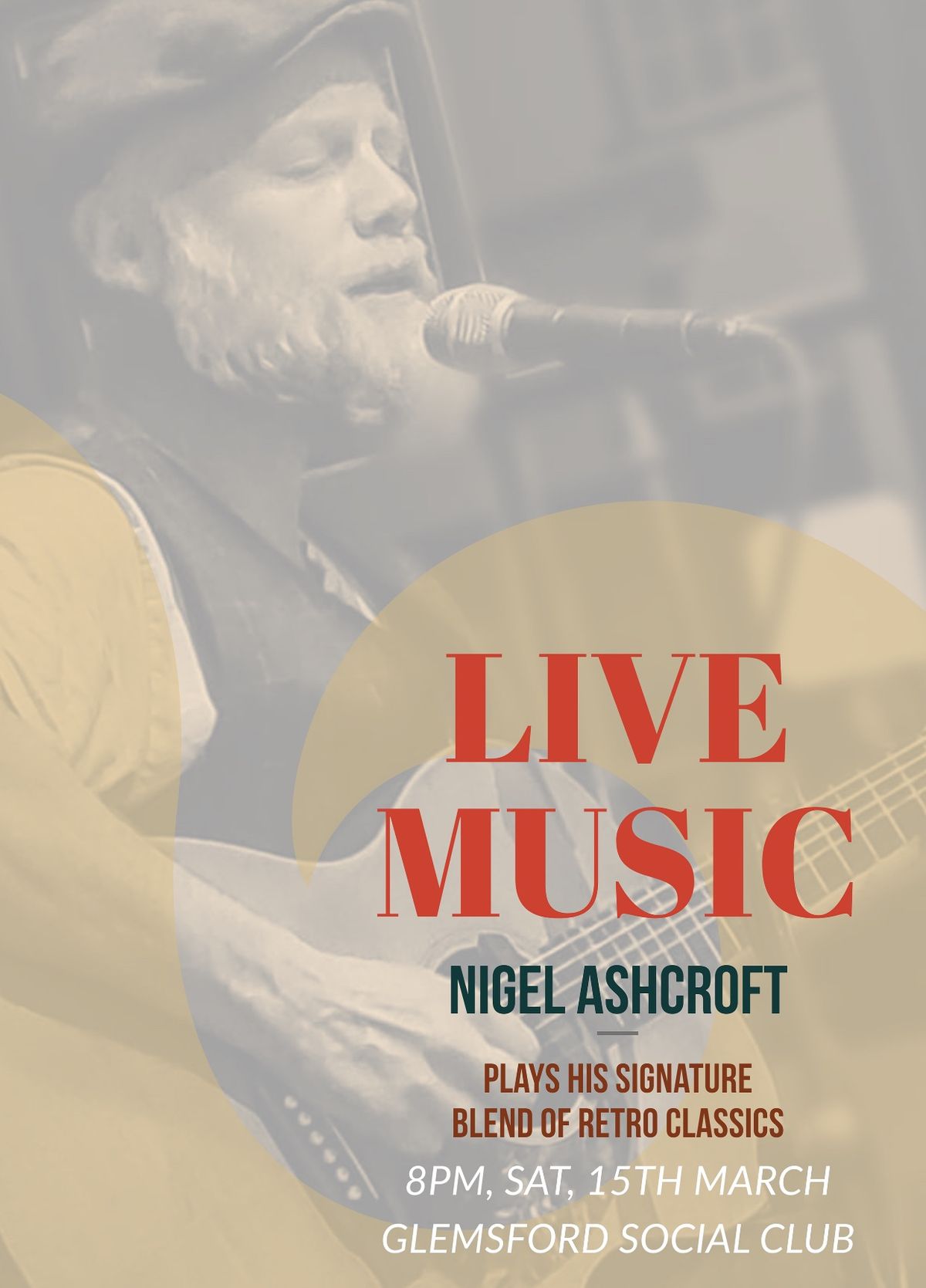 Live Music by Nigel Ashcroft 