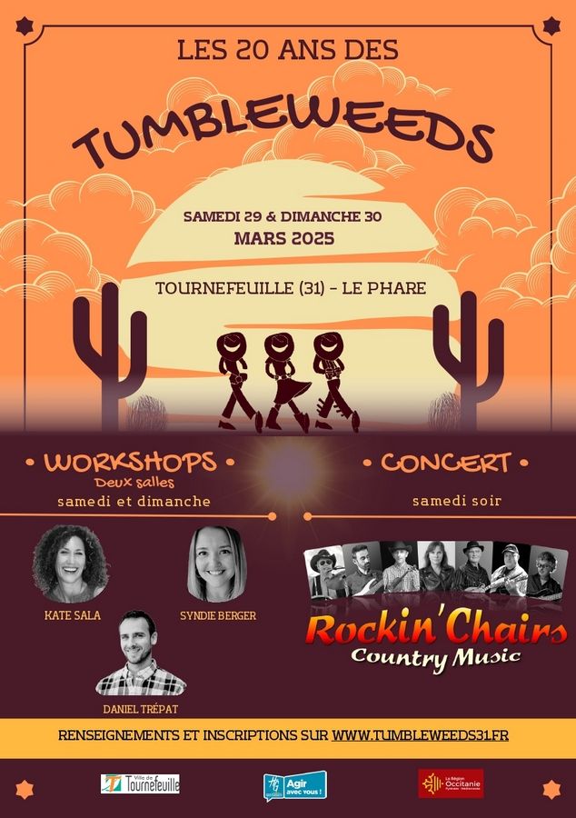 Les Tumbleweeds f\u00eatent leurs 20 ans.