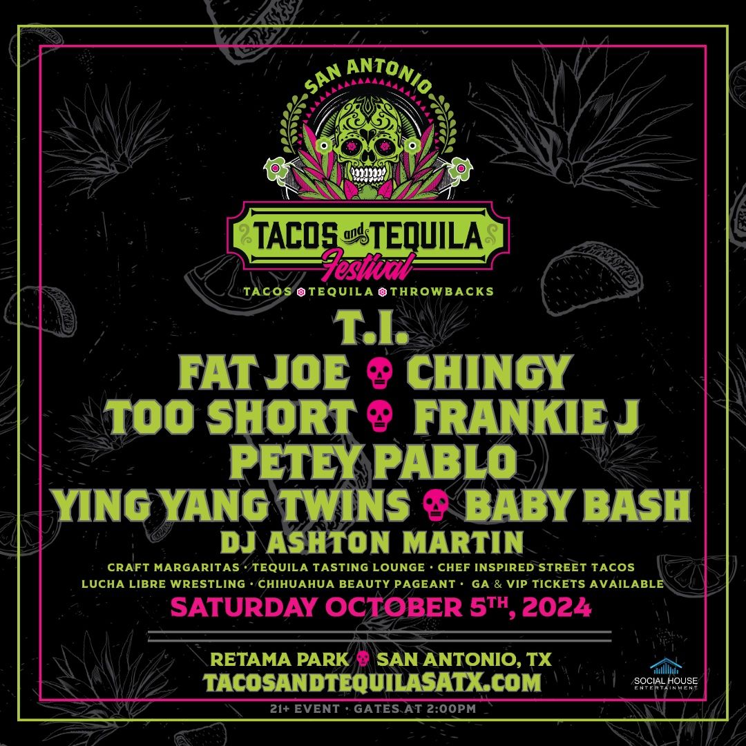 Tacos and Tequila Festival San Antonio at Retama Park