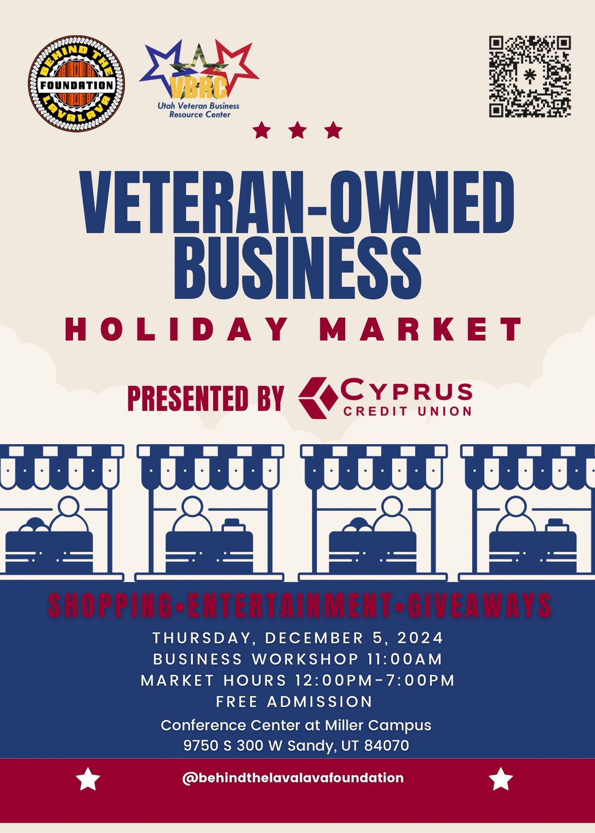 Veteran-Owned Business Holiday Market 