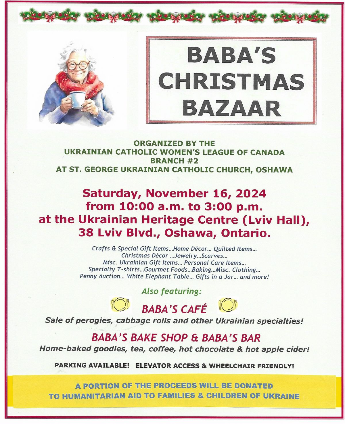 Baba's Christmas Bazaar