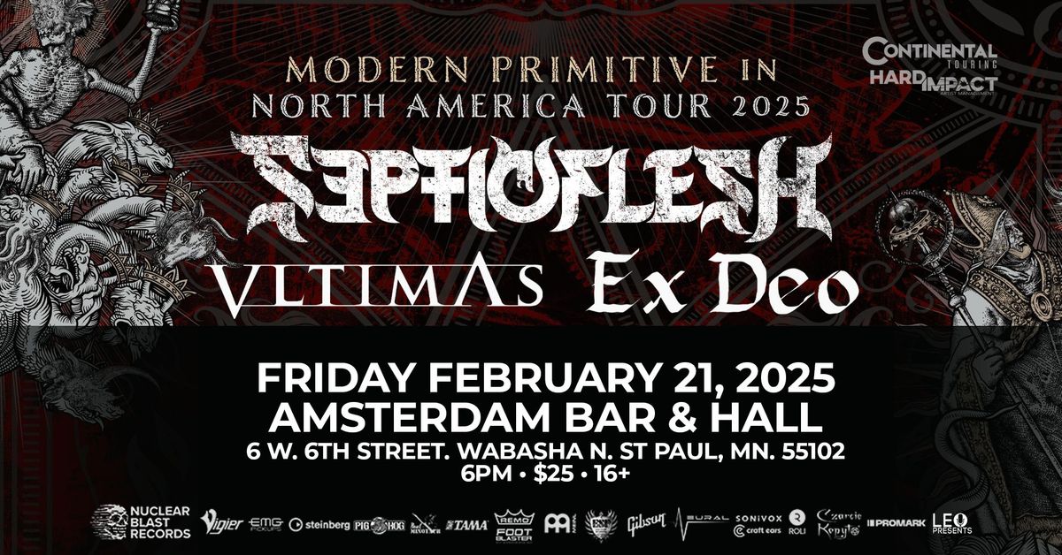 SEPTICFLESH w\/ VLTIMAS and EX DEO in Saint Paul